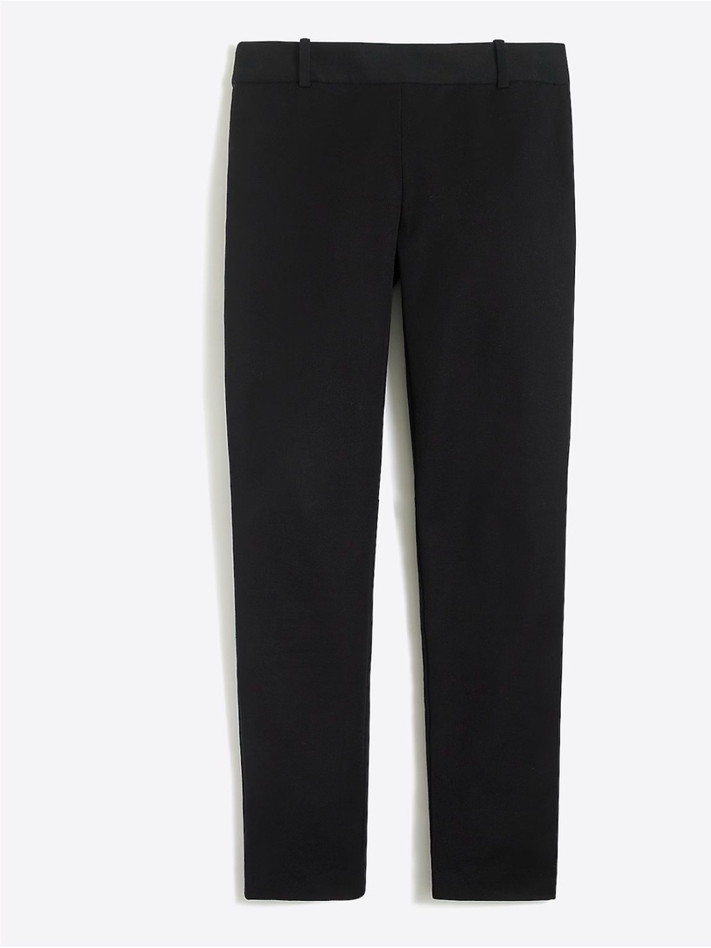 J.Crew Winnie Pants Cotton Stretch Pants Womens 6 Crop Career Black NEW 3099